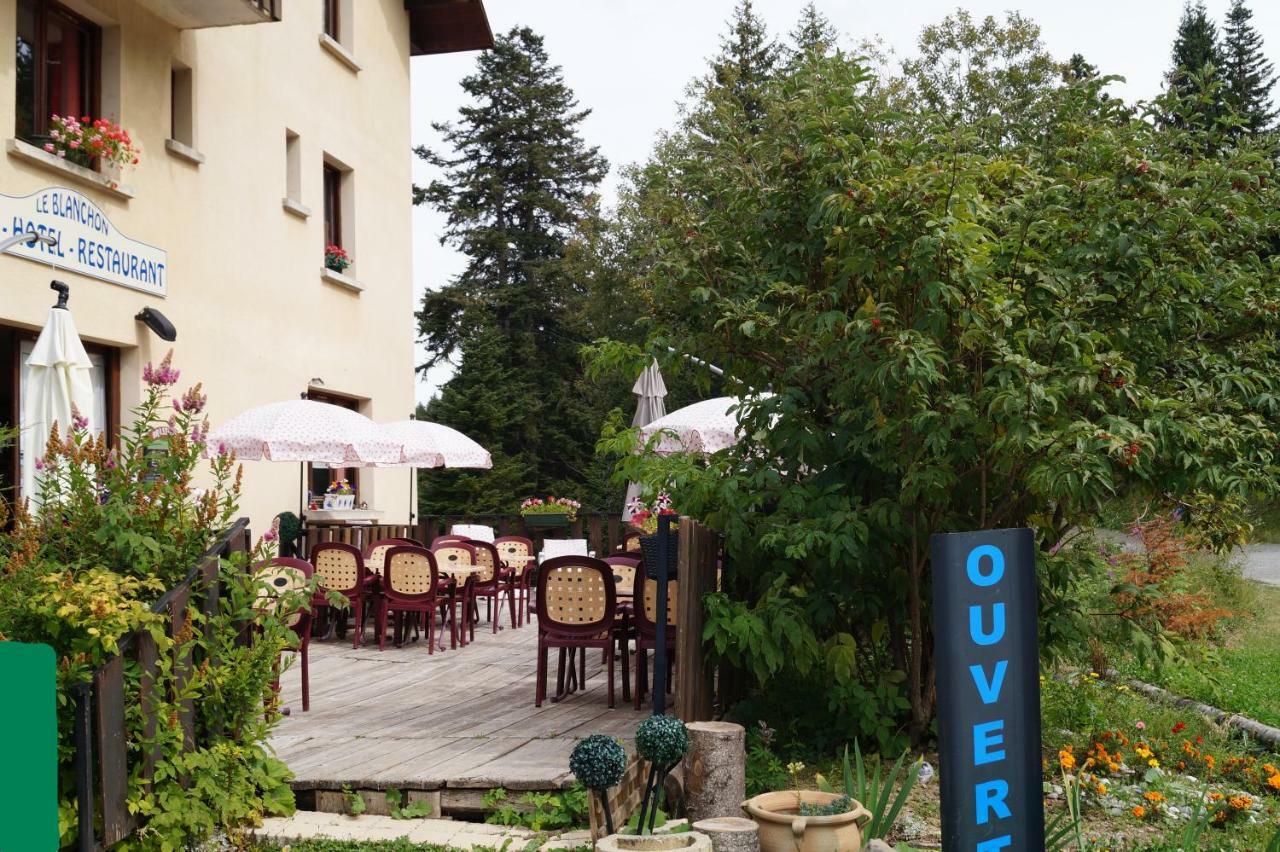 Hotel - Restaurant Le Blanchon Selonnet Exterior foto
